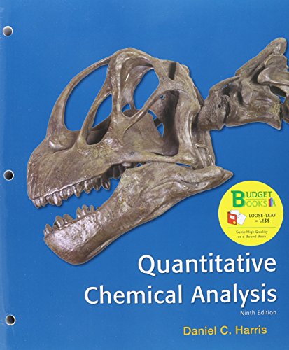 Beispielbild fr Loose-leaf Version for Quantitative Chemical Analysis zum Verkauf von HPB-Red