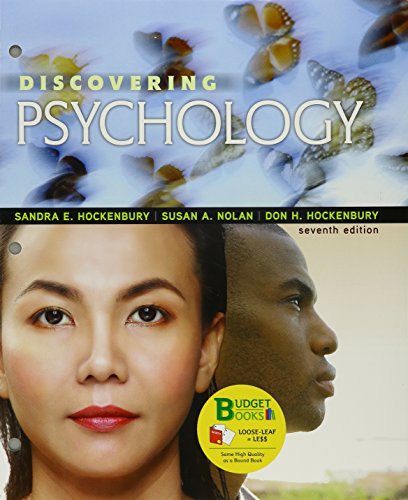 Imagen de archivo de Loose-leaf Version for Discovering Psychology a la venta por HPB-Red