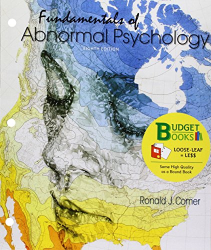 Stock image for Loose-Leaf Version for Fundamentals of Abnormal Psychology for sale by BooksRun