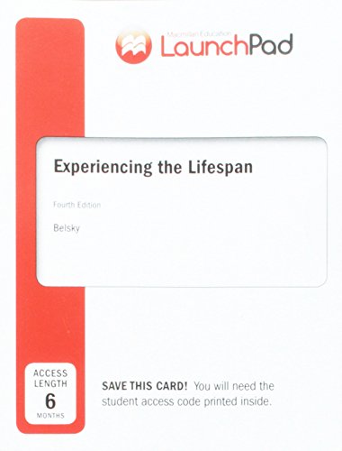 Imagen de archivo de LaunchPad for Experiencing the Life Span (1-Term Access) a la venta por BooksRun