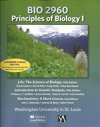 9781464186028: BIO 2960 Principles of Biology I Custom Edition for Washington University in St Louis