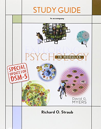 Beispielbild fr Exploring Psychology In Modules: With Dsm5 Update ; 9781464186059 ; 1464186057 zum Verkauf von APlus Textbooks