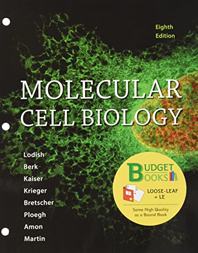 Beispielbild fr Loose-leaf Version for Molecular Cell Biology zum Verkauf von HPB-Red