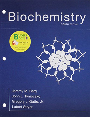 Beispielbild fr Loose-leaf Version for Biochemistry zum Verkauf von A Team Books