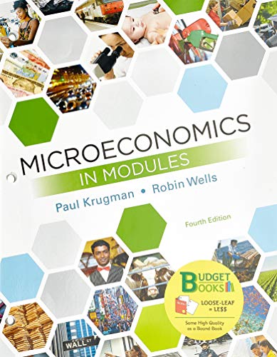 Beispielbild fr Loose-leaf Version for Microeconomics in Modules zum Verkauf von BooksRun