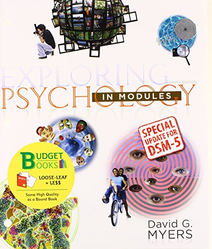 Stock image for Exploring Psychology in Modules With Dsm5 Update + Launchpad 6 Month Access Card for sale by BooksRun