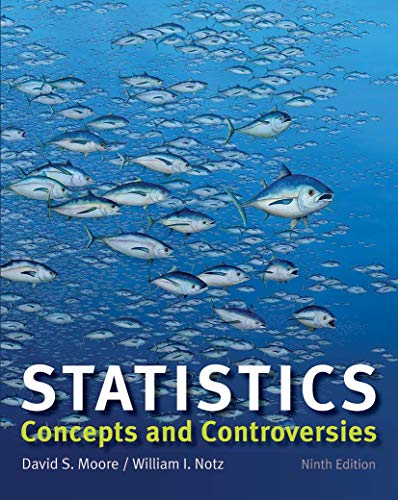 Beispielbild fr Statistics: Concepts and Controversies zum Verkauf von Better World Books