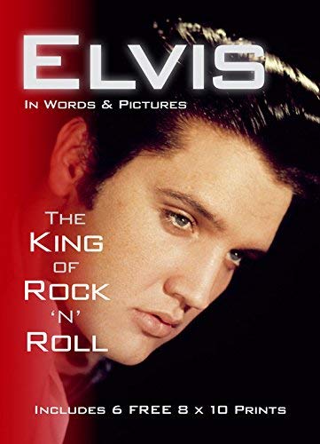 Beispielbild fr Elvis in Words & Pictures The King of Rock N Roll - Includes 6 Free 8x10 Prints zum Verkauf von Goodwill of Colorado