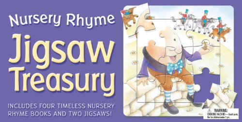 Beispielbild fr Jigsaw Treasury: Nursery Rhyme: Includes Four Timeless Nursery Rhyme Books and Two Jigsaws! zum Verkauf von Ebooksweb