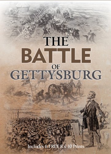 Stock image for Battle of Gettysburg, The (book + 6 Prints) for sale by THE OLD LIBRARY SHOP