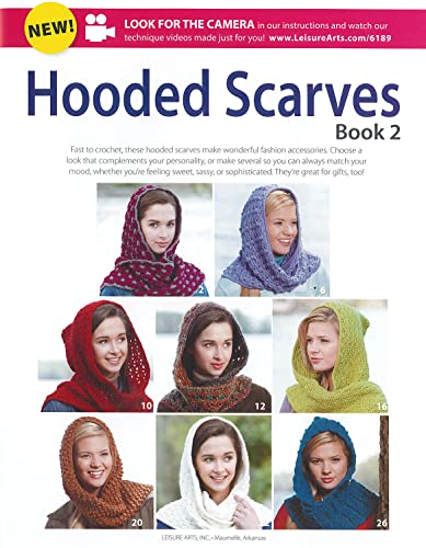 Beispielbild fr Hooded Scarves Book 2-Cozy Gifts to Make in a Weekend-Bonus On-Line Technique Videos Available zum Verkauf von BooksRun