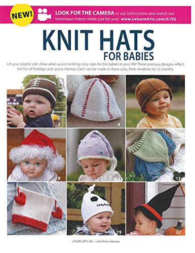 Beispielbild fr Knit Hats for Baby zum Verkauf von Wonder Book