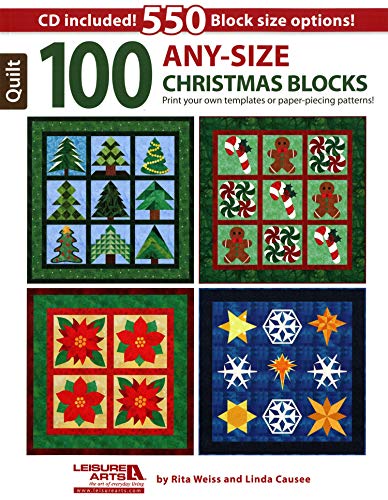 Stock image for 100 Any-Size Christmas Blocks for sale by Better World Books