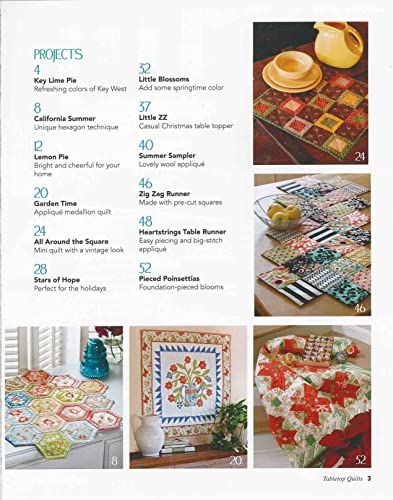 9781464716034: Best of Fons & Porter: Tabletop Quilts: 12 Quick Designs for Every Decor and Skill Level!: Bk.2