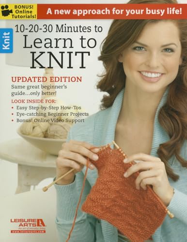Stock image for 10-20-30 Minutes to Learn to Knit (Paperback) for sale by AussieBookSeller
