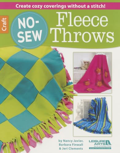 Imagen de archivo de No-Sew Fleece Throws (6564) a la venta por HPB-Ruby