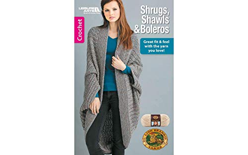 Stock image for Shrugs, Shawls and Boleros-Great Fit & Feel with the Lion Brand Yarn you Love! for sale by ZBK Books