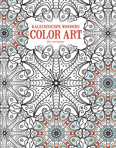 Stock image for Kaleidoscope Wonders: Color Art for Everyone-24 Kaleidoscope Inspired Artistic Designs featuring Mirrored and Variegated Adult Coloring Patterns for sale by Gulf Coast Books