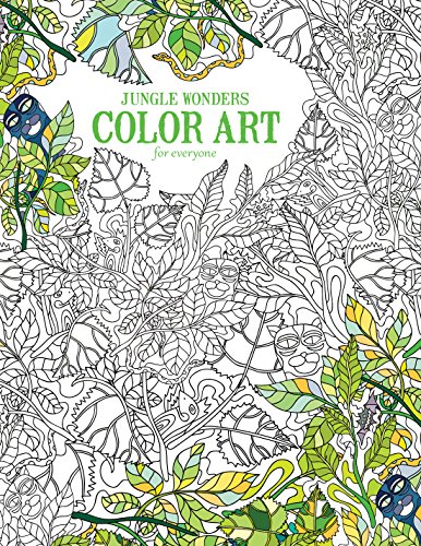 Beispielbild fr Jungle Wonders | Color Art for Everyone - Leisure Arts (6766) zum Verkauf von Half Price Books Inc.