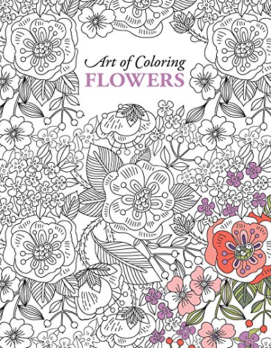 9781464754548: ART OF COLORING FLOWERS