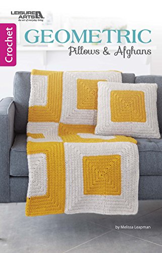 Beispielbild fr Geometric Pillows & Afghans | Crochet | Leisure Arts (75587) zum Verkauf von SecondSale