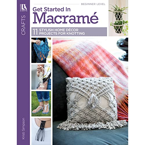 Beispielbild fr Macrame-11 Stylish Wall Hangings & Other Projects for Beginners zum Verkauf von Ergodebooks