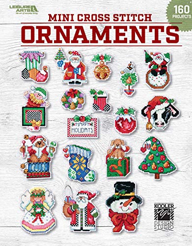 Beispielbild fr Mini Cross Stitch Ornaments: 160 Festive Quick-to Stitch Ornaments to Finish in No Time zum Verkauf von Ergodebooks