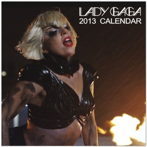 Lady Gaga 2013 12X12 Square Wall (9781465001061) by Browntrout Publishers