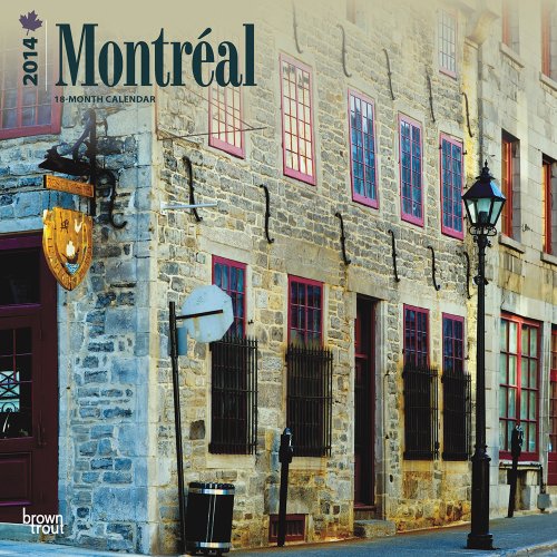 9781465011596: Montreal 18 Month 2014 Calendar