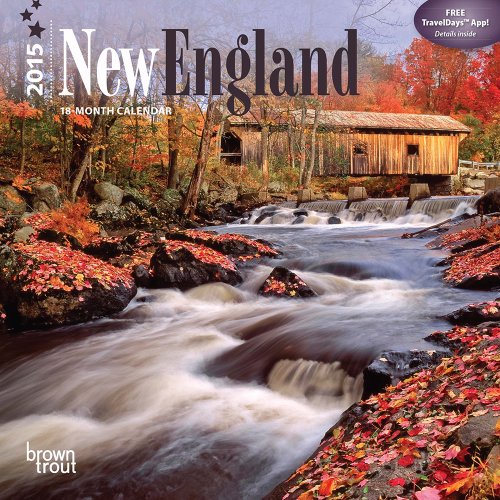 Imagen de archivo de New England 2015 Calendar a la venta por Revaluation Books