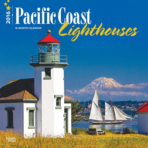 9781465044518: Pacific Coast Lighthouses 2016 Calendar