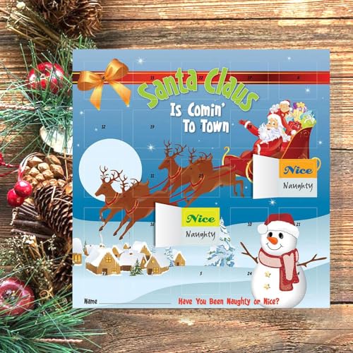 Beispielbild fr Santa Claus Is Comin' To Town - 2016 Square 12inch x 12inch Advent Starts December 15th zum Verkauf von Buyback Express
