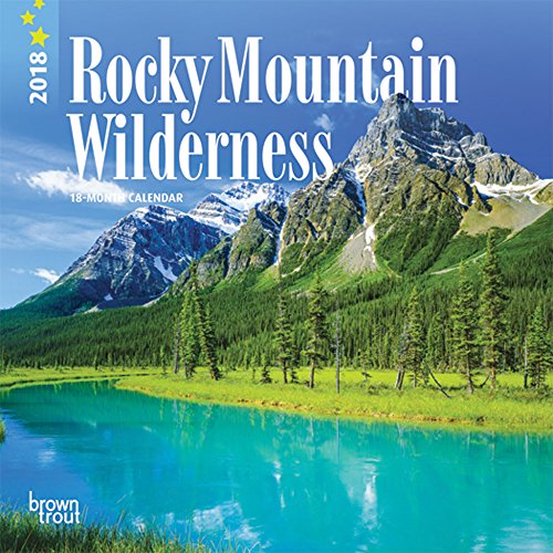 9781465090034: Rocky Mountain Wilderness 2018 7 x 7 Inch Monthly Mini Wall Calendar, USA United States of America Scenic Nature
