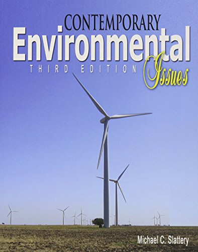 Stock image for Contemporary Environmental Issues; 3rd Edition for sale by a2zbooks