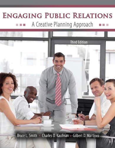 Imagen de archivo de Engaging Public Relations: A Creative Planning Approach a la venta por HPB-Red