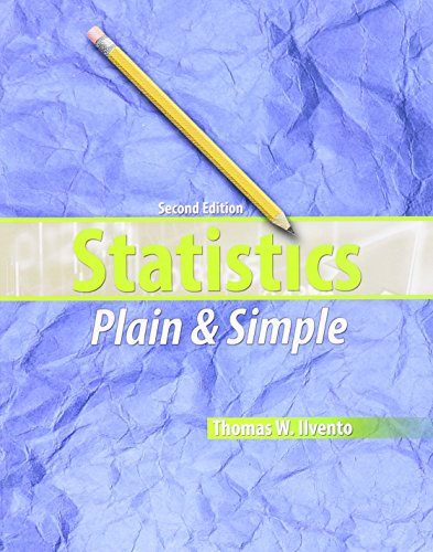 Stock image for Statistics Plain and Simple for sale by HPB-Red