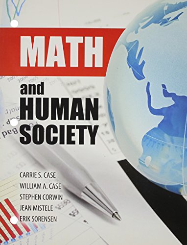 Imagen de archivo de Math and Human Society a la venta por SecondSale