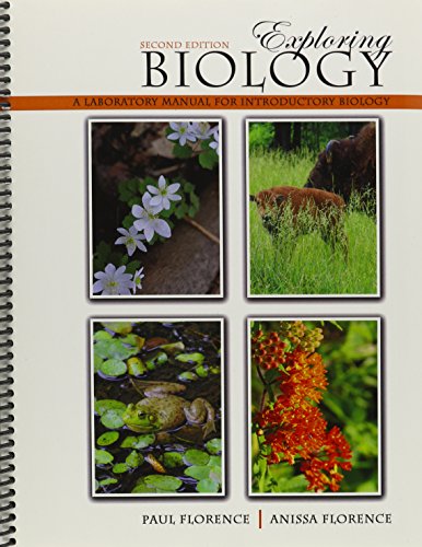 Stock image for Exploring Biology: A Laboratory Manual for Introductory Biology for sale by HPB-Red