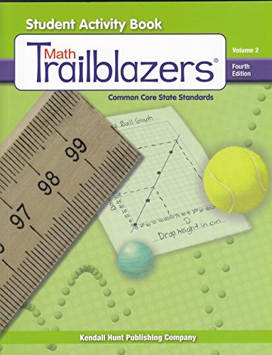 Imagen de archivo de Math Trailblazer Student Book Vol 2 a la venta por HPB-Ruby
