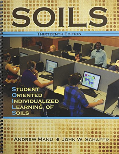 Imagen de archivo de Soils: Student Oriented Individualized Learning of Soils a la venta por HPB-Red