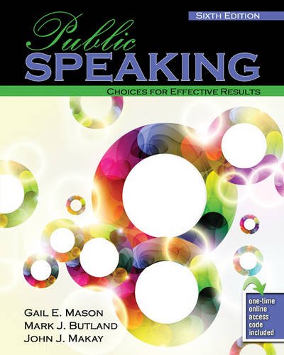 Imagen de archivo de Public Speaking: Choices for Effective Results a la venta por Books From California