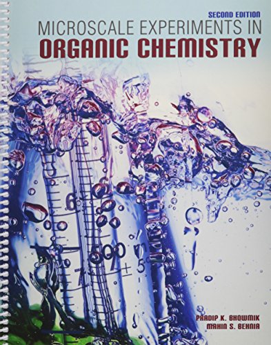 Beispielbild fr Microscale Experiments in Organic Chemistry zum Verkauf von Better World Books