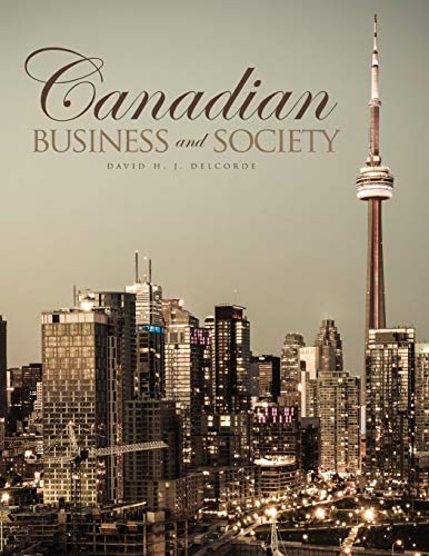Stock image for Canadian Business and Society for sale by Better World Books