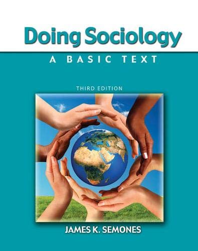 Imagen de archivo de Doing Sociology a la venta por Wrigley Books