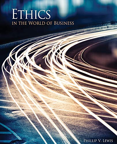 Stock image for Ethics in the World of Business for sale by HPB-Red