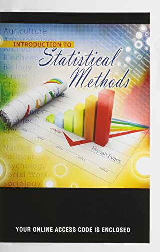 Beispielbild fr Introduction to Statistical Methods zum Verkauf von A Team Books