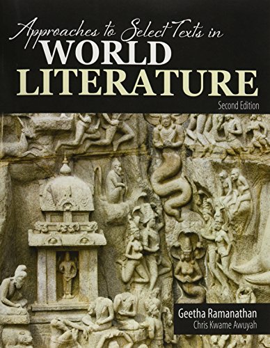 Imagen de archivo de Approaches to Select Texts in World Literature a la venta por BombBooks