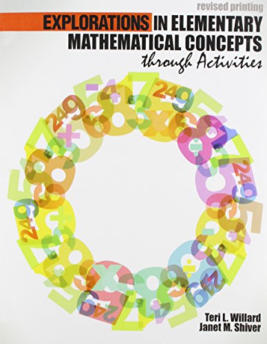 9781465251190: Explorations in Elementary Mathematical Concepts through Activities