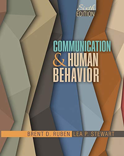 Beispielbild fr Communication AND Human Behavior zum Verkauf von New Legacy Books