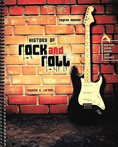 9781465253125: History of Rock and Roll with Rhapsody - text